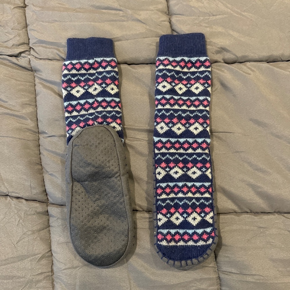Cozy sock slippers for girls